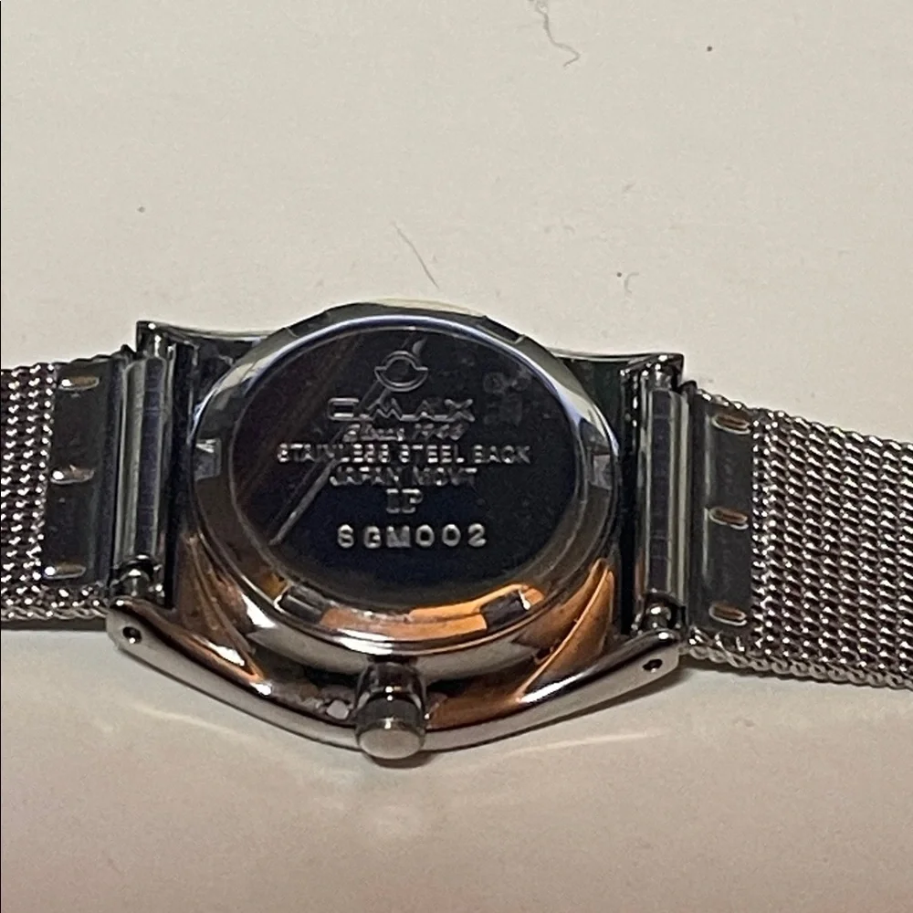 NWT - Omax Silver Women's Watch